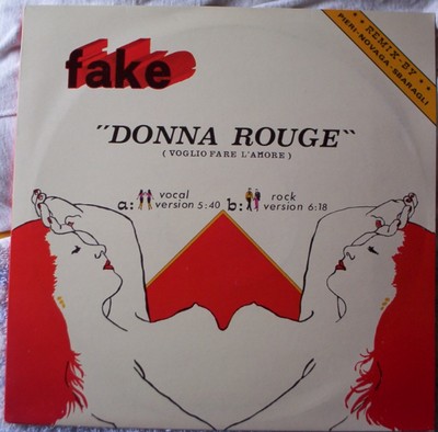 Video Anni '80: Fake - Donna Rouge