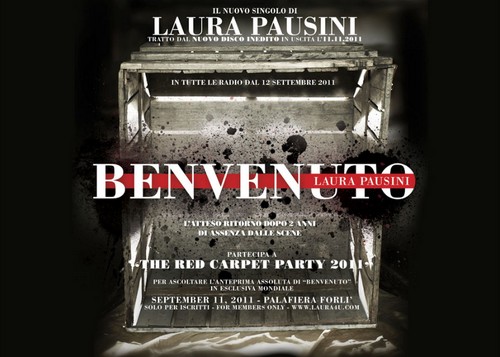 Benvenuto, il nuovo singolo di Laura Pausini