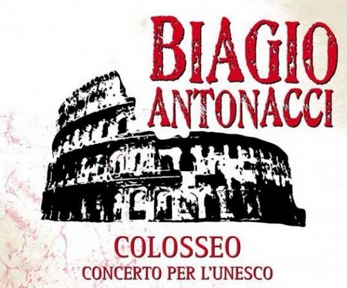 Biagio Antonacci Colosseo, cd e dvd in uscita il 25 ottobre