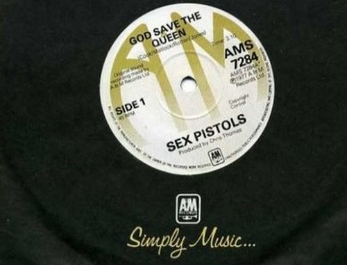 Sex Pistols, God Save the Queen in vendita per 16 mila dollari