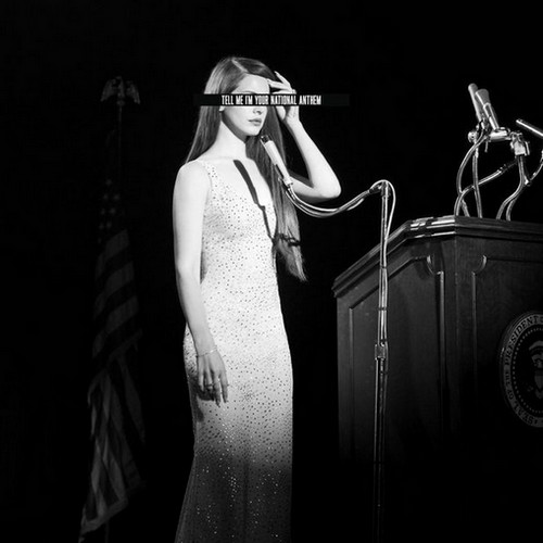 Lana Del Rey, National Anthem: copertina del singolo