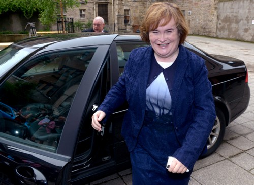 Susan Boyle presenta The Winner Takes It All