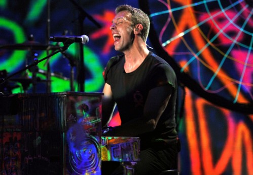Coldplay, Chris Martin prova le sue canzoni con i figli