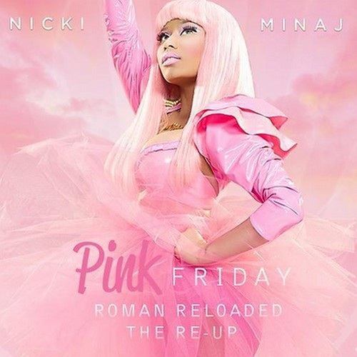 Nicki Minaj, cover ufficiale Pink Friday: Roman Reloaded - The Re-Up