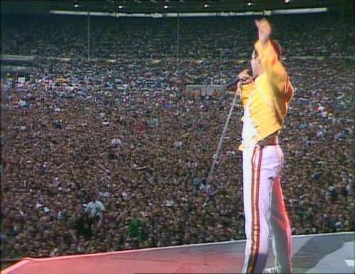 Freddie Mercury a Wembley