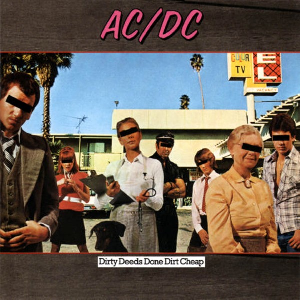AC DC - Dirty Deeds Done Dirt Cheap (Custom)