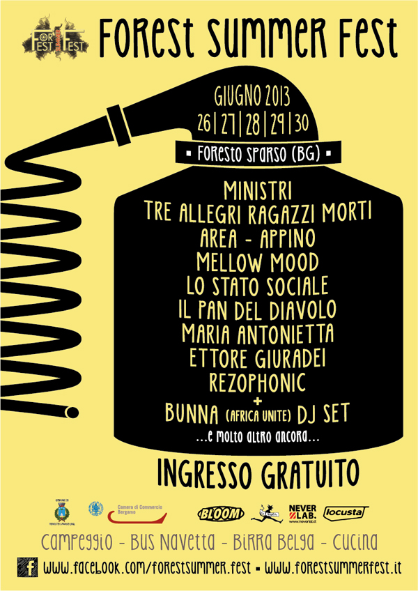 Parte il IX Forest Summer Fest, con Ministri, Area e T.a.r.m.