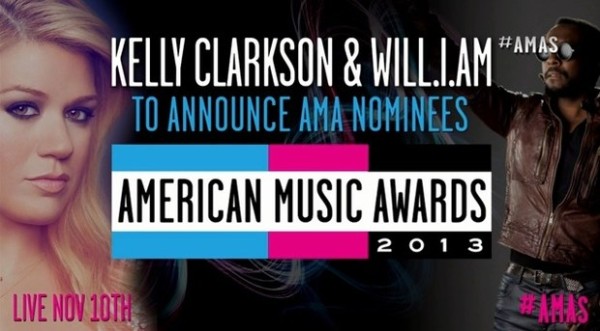 American Music Awards 2013, tutte le nomination