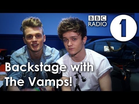 The Vamps: il video del backstage di Londra
