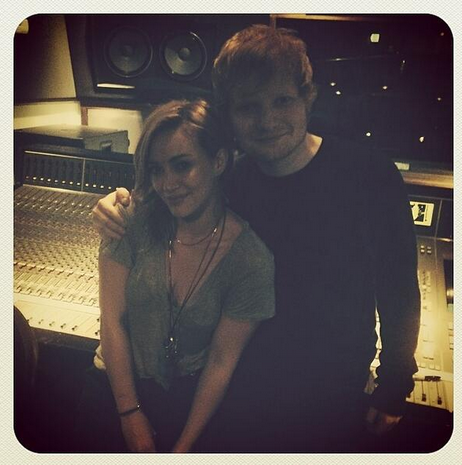 hilary duff e ed sheeran