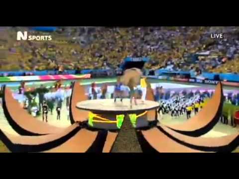 Apertura Mondiali Brasile 2014: Lopez, Pitbull e Leitte tra playback e trash