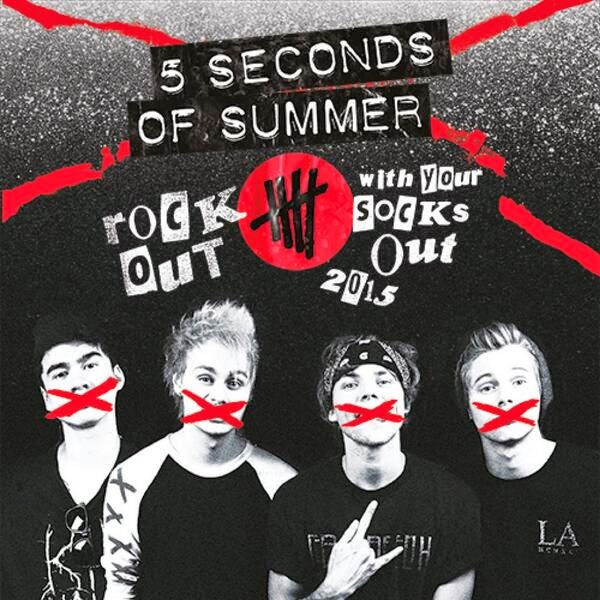 5 Seconds Of Summer: le date del Rock Out With Your Socks Out Tour 