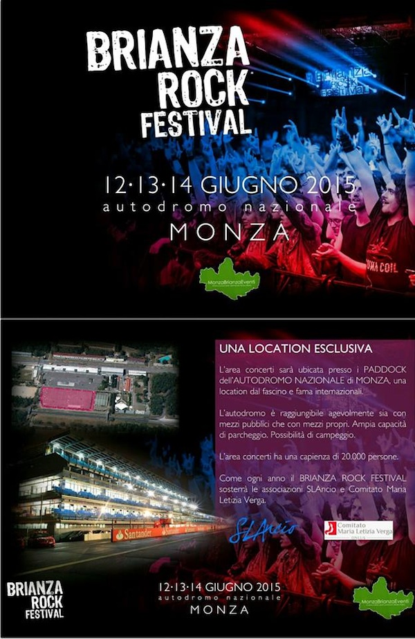 Brianza Rock Festival 2015: Bluvertigo, Subsonica e Afterhours in cartellone