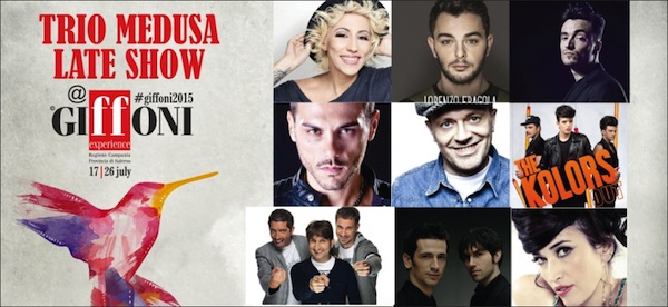 Anche i The Kolors e Lorenzo Fragola al Late Show di Giffoni