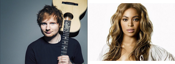 Ed Sheeran e Beyoncé cantano Drunk in Love