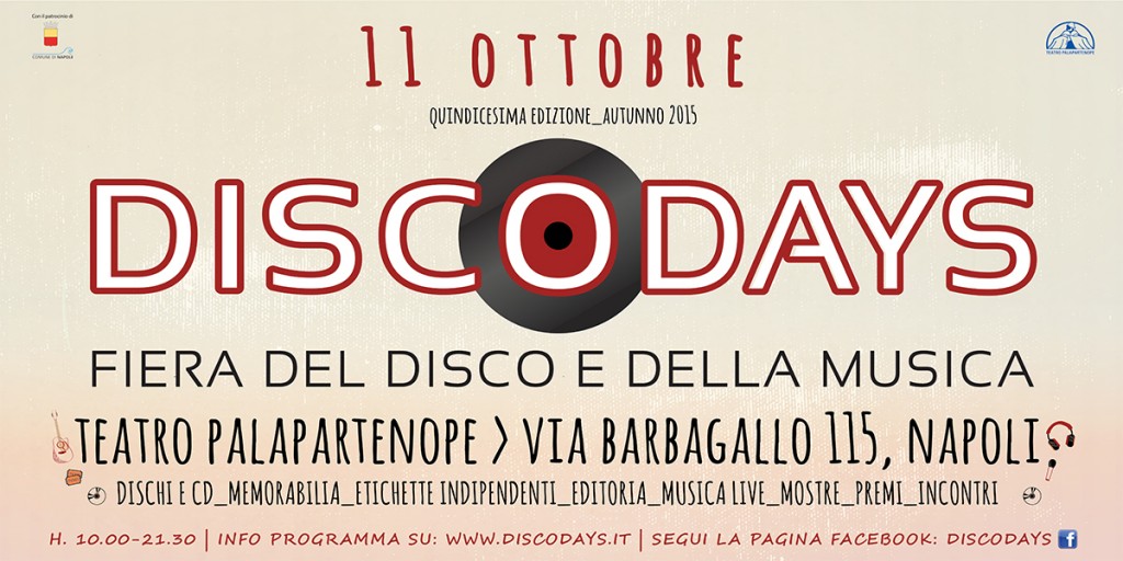 DISCODAYS XV ORIZZONTALE