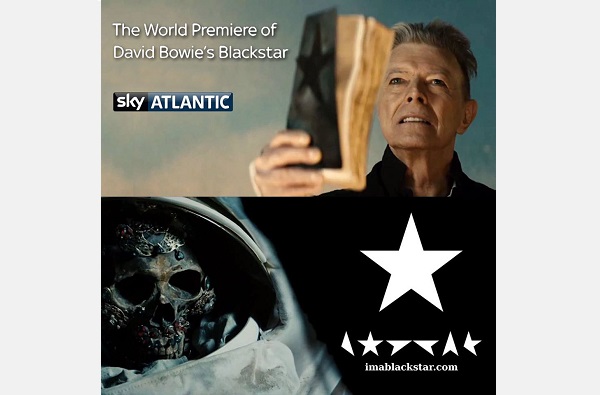 Il 19 novembre in anteprima su sky atlantic hd il video di ★ (Blackstar), il nuovo singolo di David Bowie