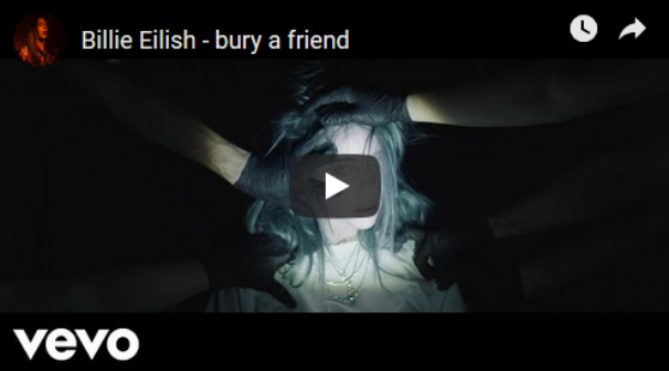 Billie Eilish, Bury a friend: traduzione