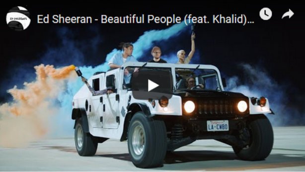 Ed Sheeran (feat. Khalid), Beautiful People: traduzione