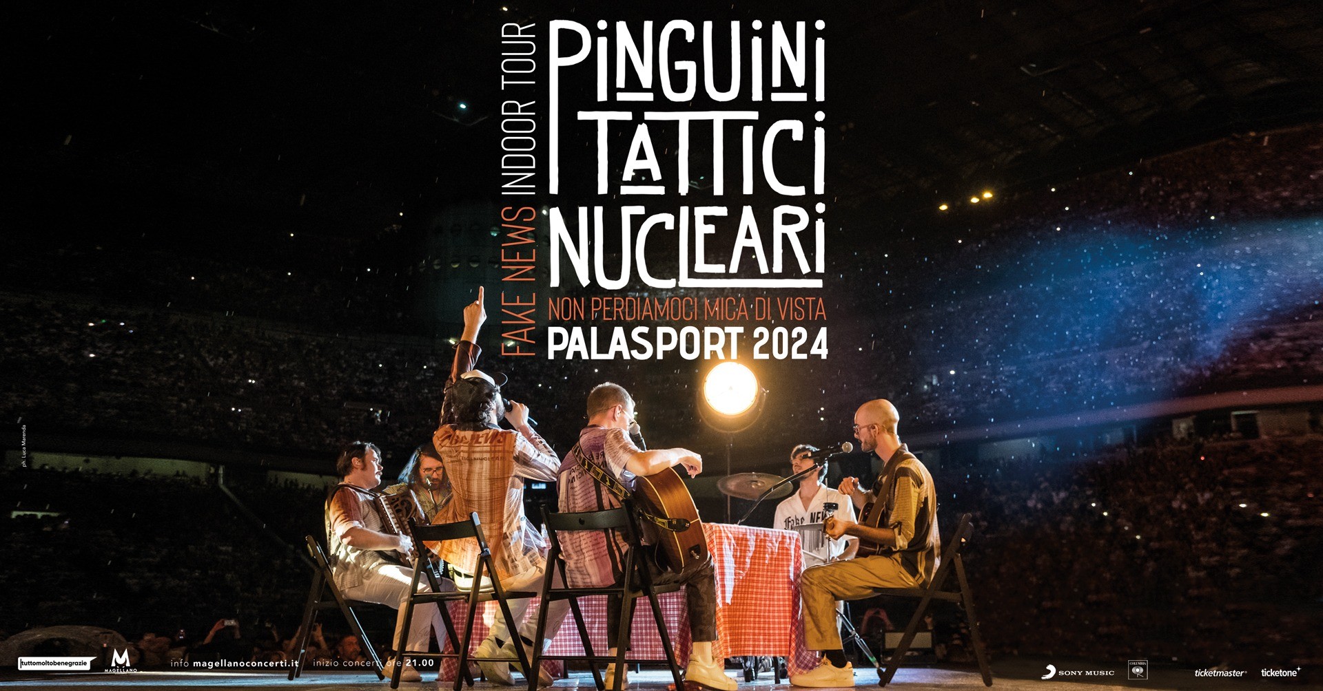 concerti dei Pinguini Tattici Nucleari